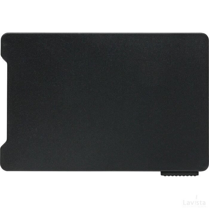 Kaarthouder met RFID anti-skimming zwart