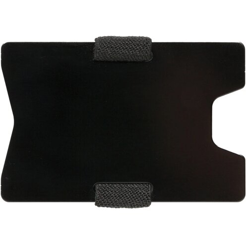 Aluminium RFID anti-skimming creditcard houder zwart, zwart