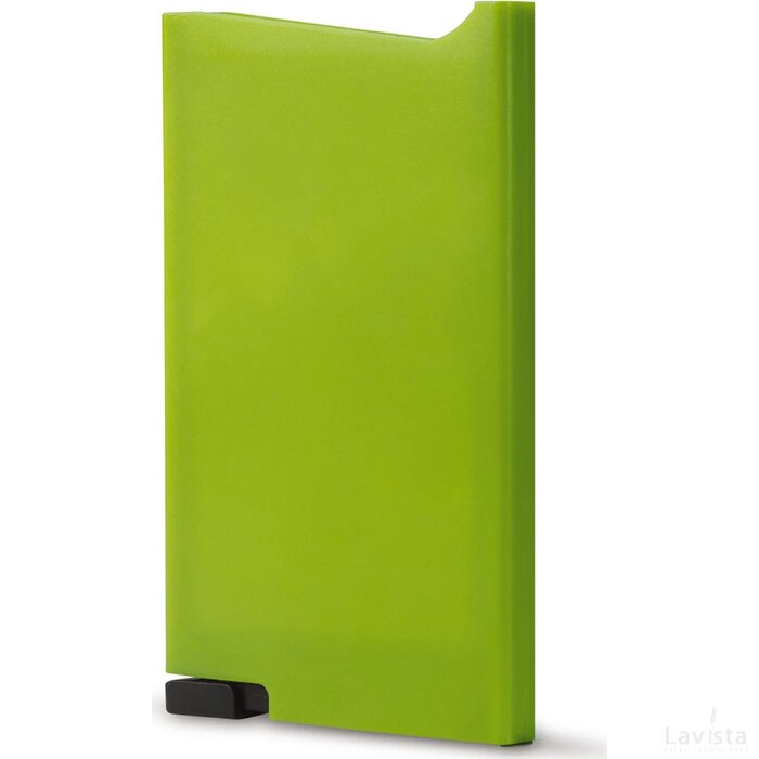 RFID blokkerende kaarthouder licht groen