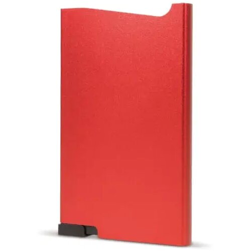 RFID aluminium bankpashouder rood