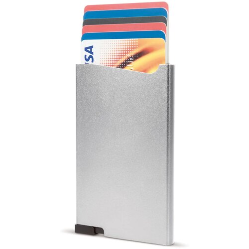 RFID aluminium bankpashouder zilver
