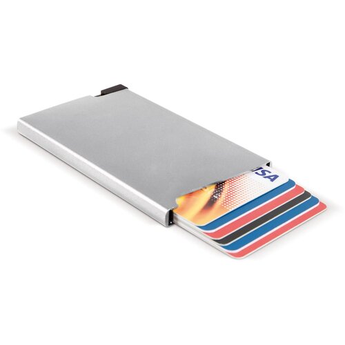 RFID aluminium bankpashouder zilver