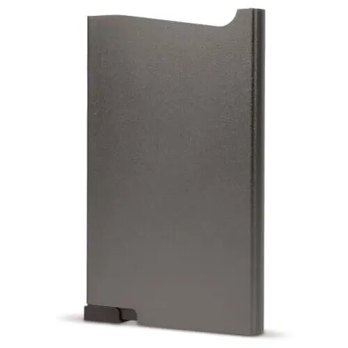 RFID aluminium bankpashouder donker gun metal