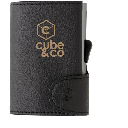 C-Secure RFID kaarthouder & portemonnee met muntvakje zwart