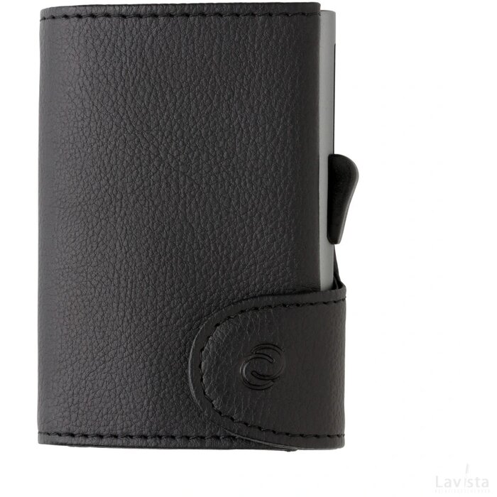 C-Secure RFID kaarthouder & portemonnee met muntvakje zwart