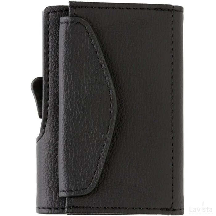 C-Secure RFID kaarthouder & portemonnee met muntvakje zwart