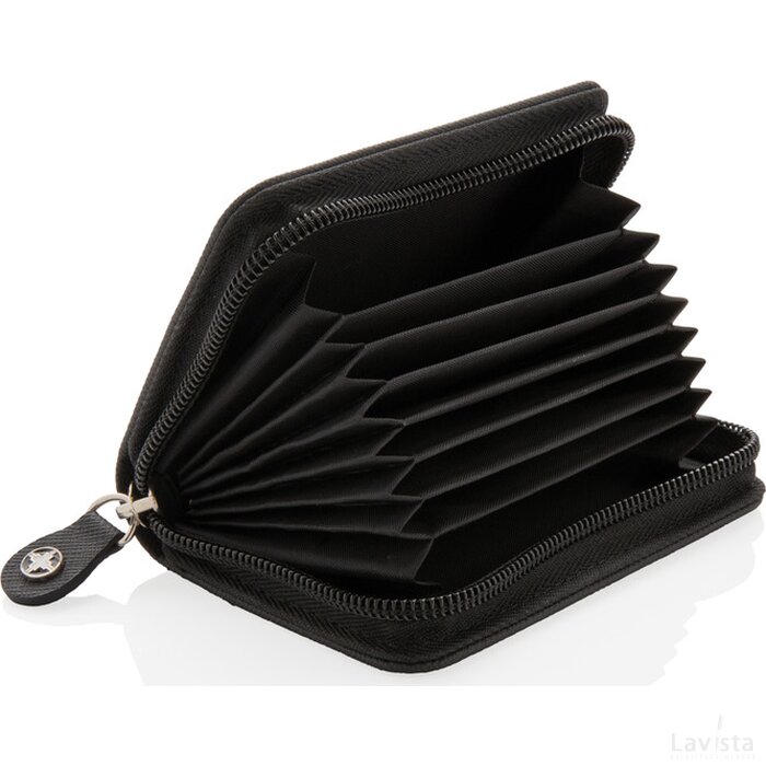 Swiss Peak veilige RFID kaarthouder zwart