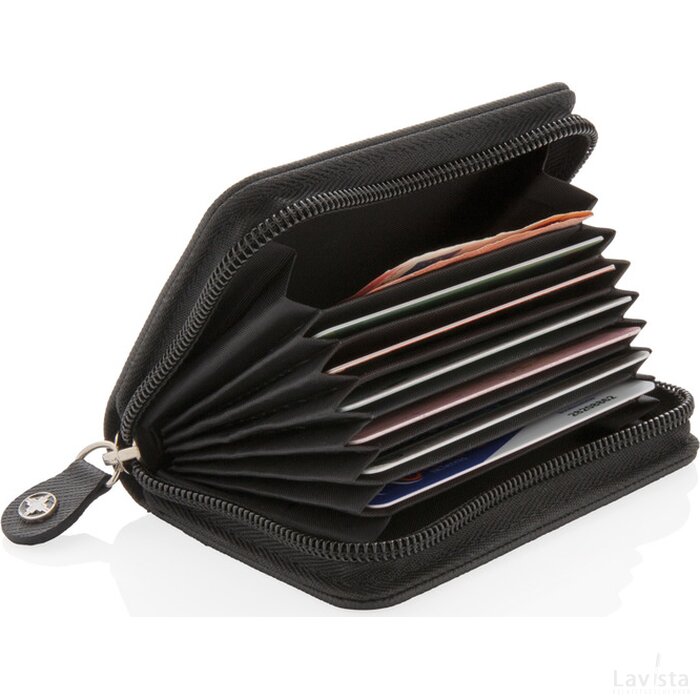 Swiss Peak veilige RFID kaarthouder zwart