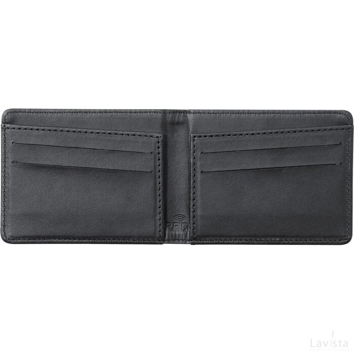 Kenxo Rpet-Portemonnee Zwart