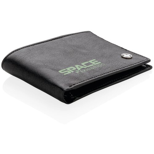 RFID anti-skimming portemonnee zwart, zwart