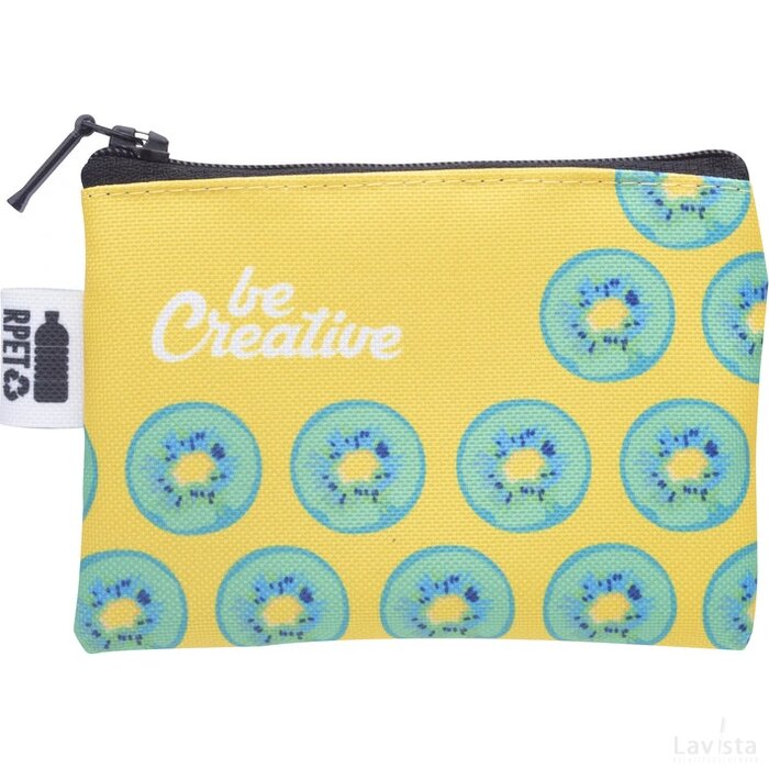 Subopurse Rfid Custom Made Rpet Portemonnee Zwart