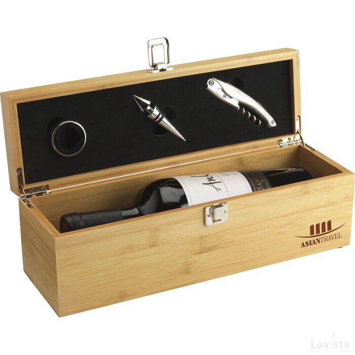 Château Bamboo Wijngeschenkset Hout