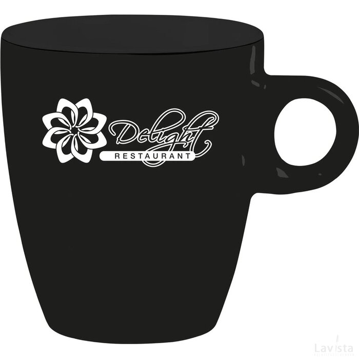Coffeecup Mok Zwart/Zwart
