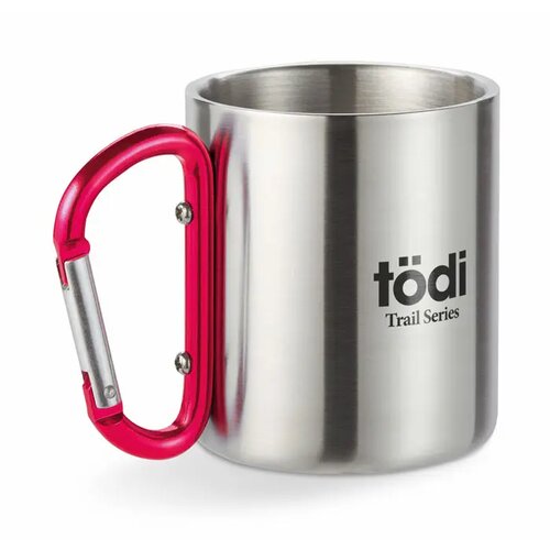 Dubbelwandige mok Trumbo rood 220 ml