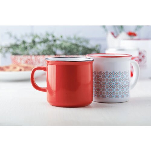 Woodstock Vintage Mok Rood