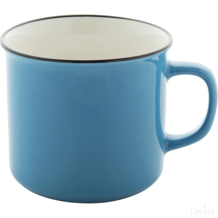 Woodstock Vintage Mok (Licht) Blauw