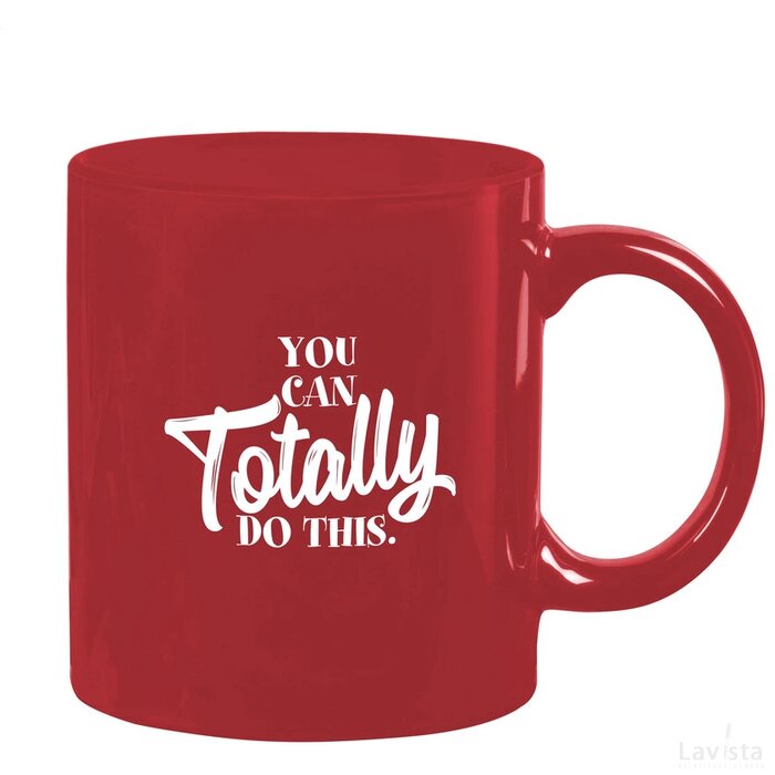 Kitty Mug Mok Rood/Rood
