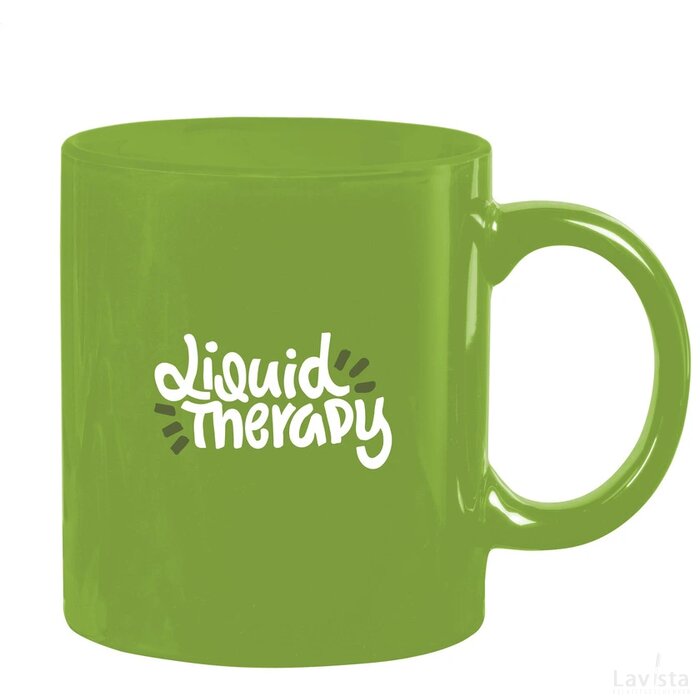 Kitty Mug Mok Lichtgroen/Lichtgroen