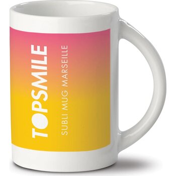 Mok subli Marseille 250ml wit Mok subli Marseille 250ml wit