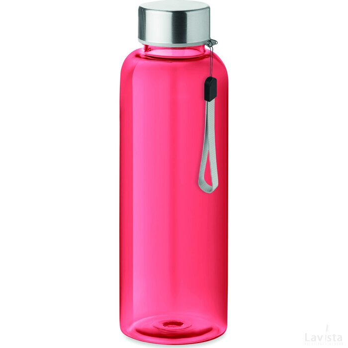 Drinkfles 500 ml Utah transparant rood