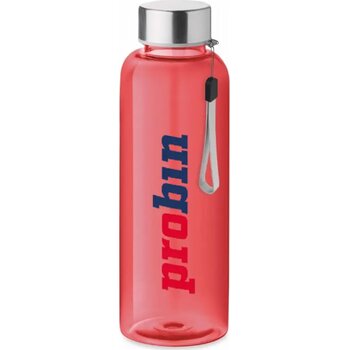 Drinkfles 500 ml Utah transparant rood Drinkfles 500 ml Utah transparant rood