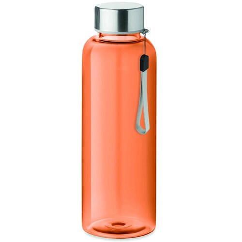 Drinkfles 500 ml Utah transparant oranje
