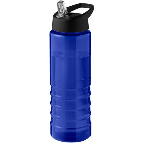 H2O Active® Eco Treble 750 ml drinkfles met tuitdeksel Blauw/Zwart