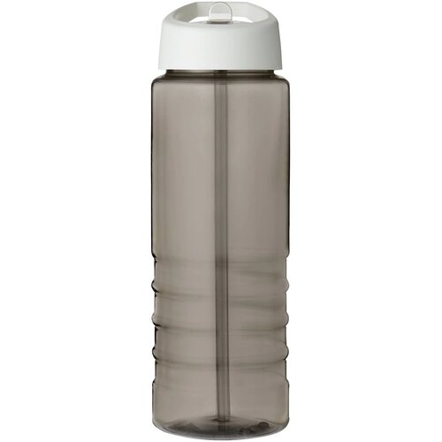 H2O Active® Eco Treble 750 ml drinkfles met tuitdeksel Charcoal/Wit