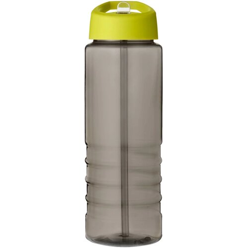 H2O Active® Eco Treble 750 ml drinkfles met tuitdeksel Charcoal/Lime