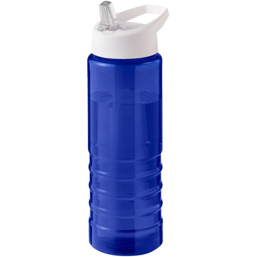 H2O Active® Eco Treble 750 ml drinkfles met tuitdeksel Blauw/Wit