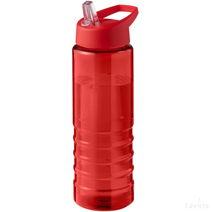 H2O Active® Eco Treble 750 ml drinkfles met tuitdeksel Rood/Rood