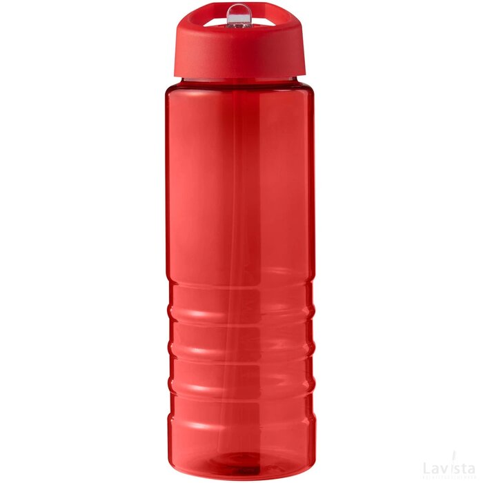 H2O Active® Eco Treble 750 ml drinkfles met tuitdeksel Rood/Rood