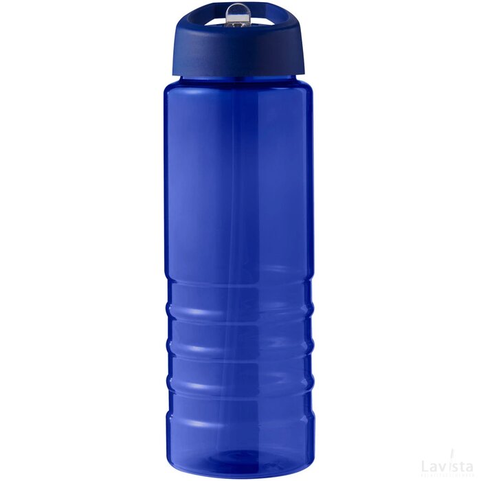 H2O Active® Eco Treble 750 ml drinkfles met tuitdeksel Blauw/Blauw