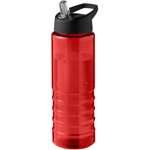 H2O Active® Eco Treble 750 ml drinkfles met tuitdeksel Rood/Zwart