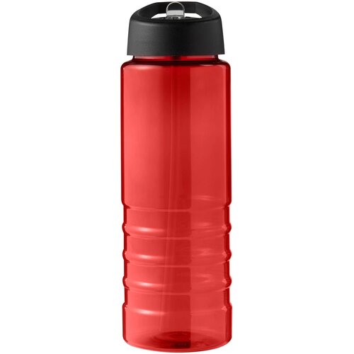 H2O Active® Eco Treble 750 ml drinkfles met tuitdeksel Rood/Zwart