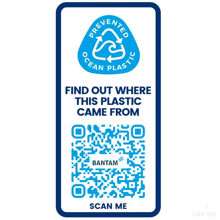 H2O Active® Eco Treble 750 ml drinkfles met tuitdeksel Rood/Zwart