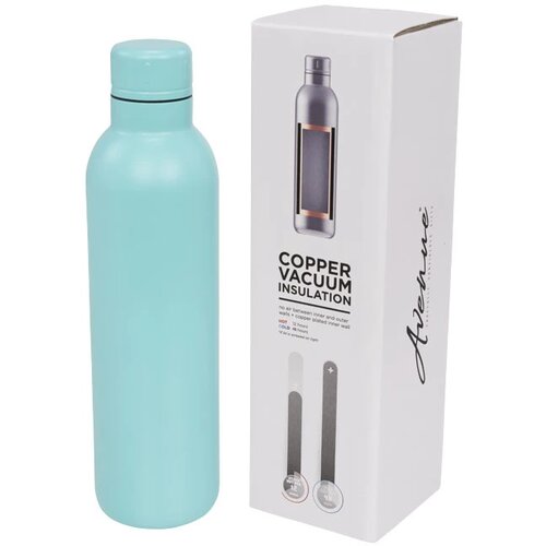 Thor 510 ml koper vacuüm geïsoleerde drinkfles Mintgroen