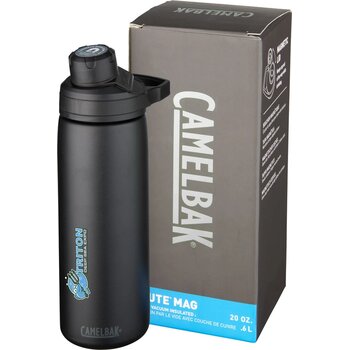 Chute Mag 600 ml koper vacuüm geïsoleerde drinkfles Zwart Chute Mag 600 ml koper vacuüm geïsoleerde drinkfles Zwart