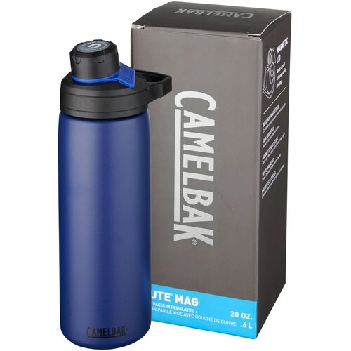 Chute Mag 600 ml koper vacuüm geïsoleerde drinkfles Navy