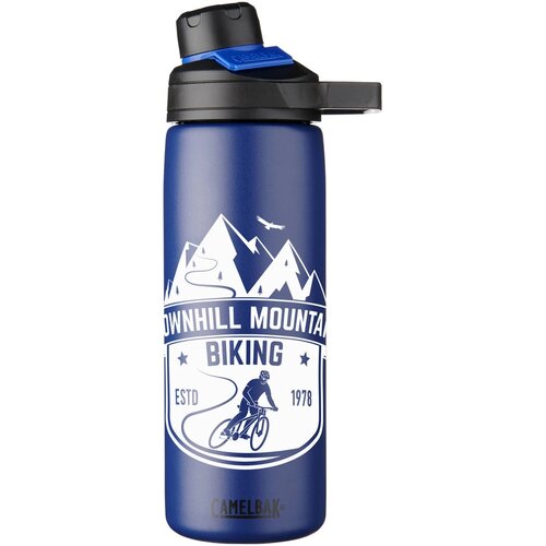 Chute Mag 600 ml koper vacuüm geïsoleerde drinkfles Navy