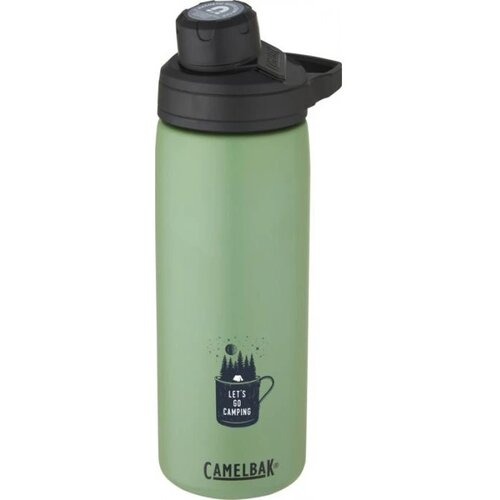 Chute Mag 600 ml koper vacuüm geïsoleerde drinkfles Getijde groen Mosgroen