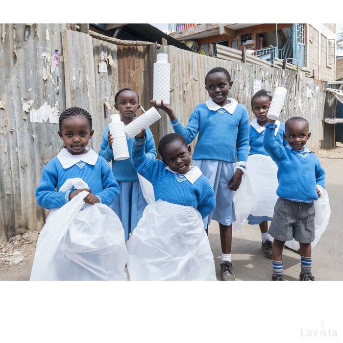 Join The Pipe Nairobi Ring Bottle White 500Ml Waterfles Wit/Wit