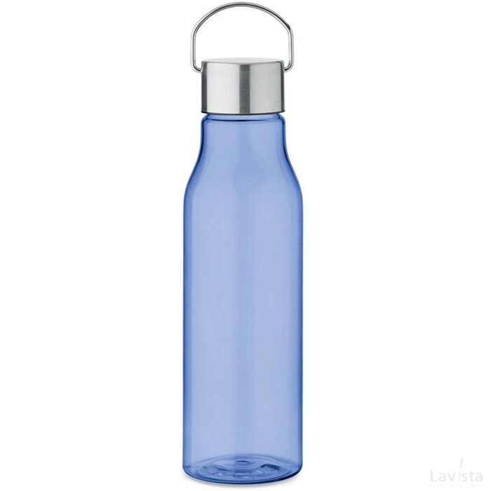 Rpet fles met pp dop 600 ml Vernal royal blauw