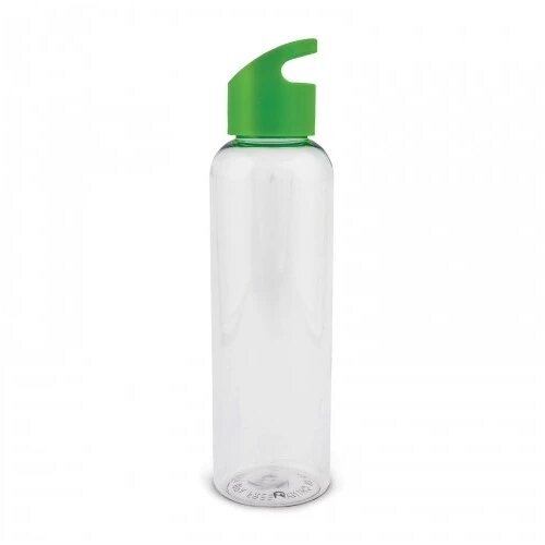 Waterfles Loop transparant R-PET 600ml transparant licht groen