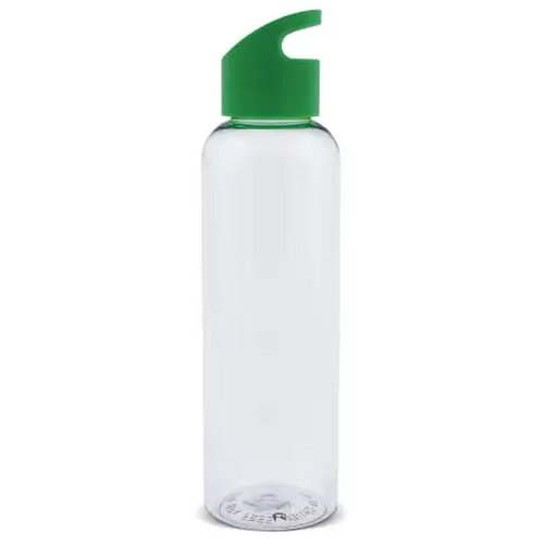 Waterfles Loop transparant R-PET 600ml transparant licht groen