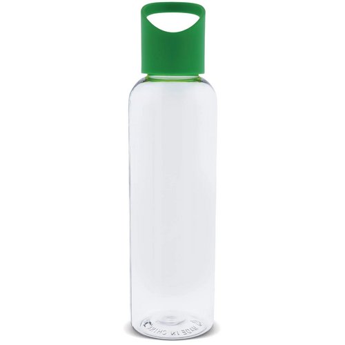 Waterfles Loop transparant R-PET 600ml transparant licht groen
