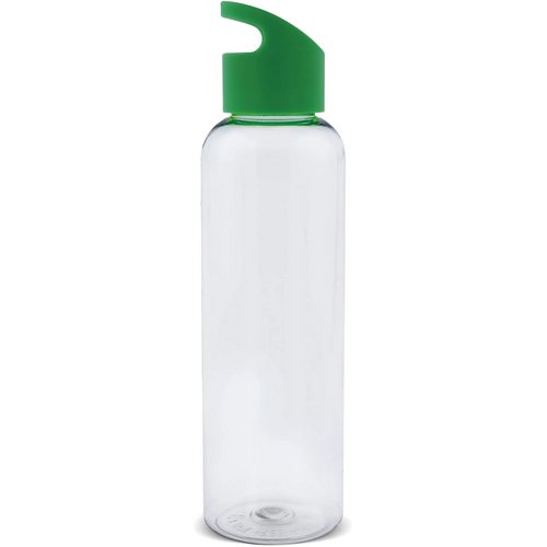 Waterfles Loop transparant R-PET 600ml transparant licht groen