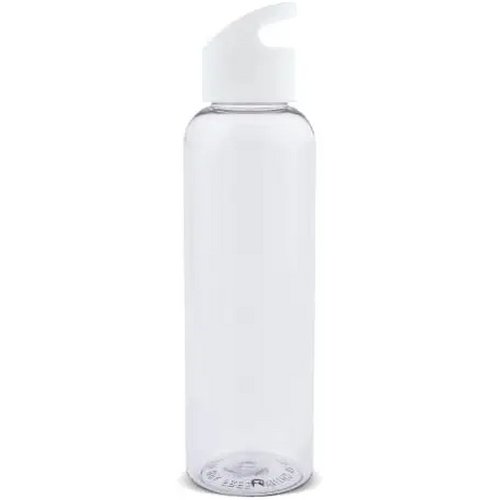Waterfles Loop transparant R-PET 600ml transparant wit