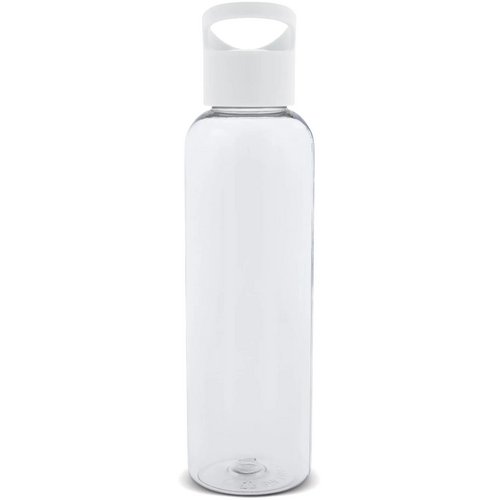 Waterfles Loop transparant R-PET 600ml transparant wit