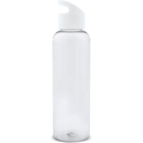 Waterfles Loop transparant R-PET 600ml transparant wit